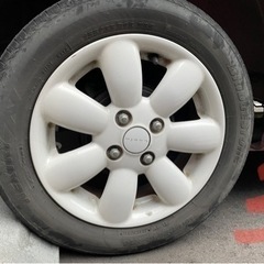 ラパン純正タイヤホイールの画像