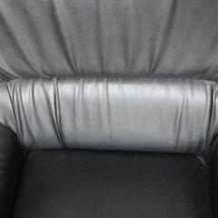 決まりました！m(_ _)m合皮のシングルソファー（中古品）の画像