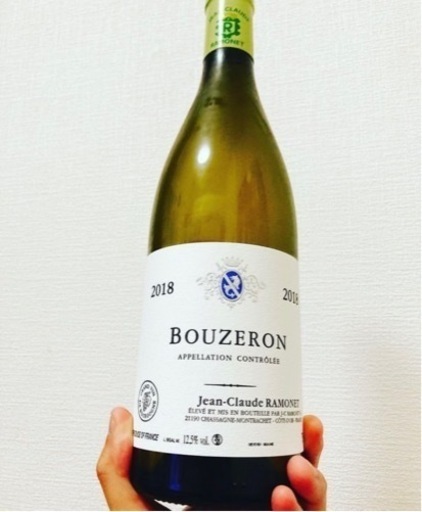 【白ワイン】ブーズロン アリゴテ　ジャン クロード ラモネ2018