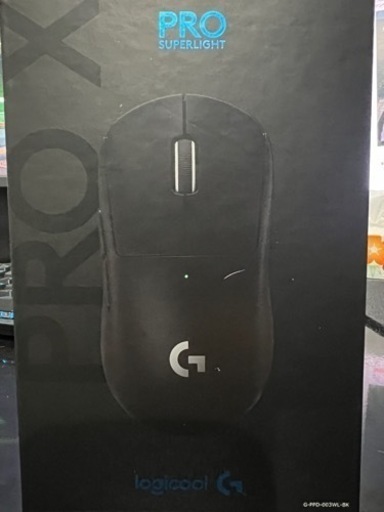 【売れました】ロジクール Logicool G-PPD-003WL-BK [ロジクール PRO X SUPERLIGHT ワイヤレス ゲーミングマウス ブラック]