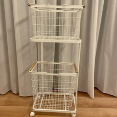 洗濯カゴ　ランドリーバスケット