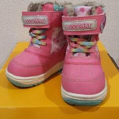 【決まりました！】女の子 ブーツ 14cm moonSTAR 箱付