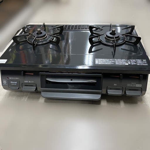 リンナイ KSR670BKL ガスコンロ ブラック 都市ガス12・13A リンナイ KSR670BKL ガスコンロ ブラック 都市ガス12・13A