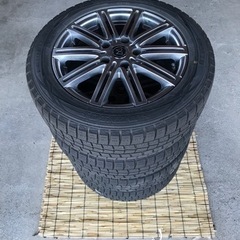 スタッドレスタイヤ&アルミホイール４本セット　205/55R16