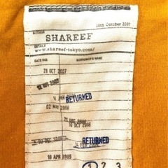 最終お値下げ！　SHAREEF Tシャツ　ZEBRACREW-NECKS/S ゼブラプリント　Sの画像