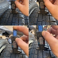 軽四用スタッドレス　15インチ　ダイハツ　スズキなどの画像