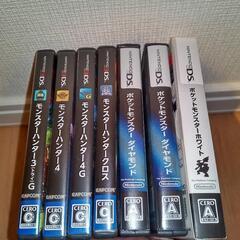 ポケモン　モンハン　ポケットモンスター（ダイヤモンド　ホワイト）モンスターハンター（3G/ 4 /4G/X クロス）の画像