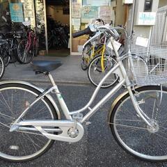 中古自転車２３０６　前後タイヤ新品！　２６インチ　３段ギヤ　　L...