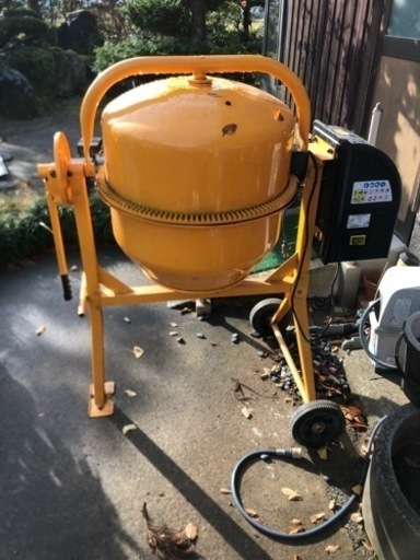 電動コンクリートミキサー　100v