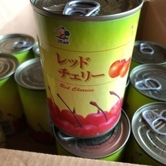さくらんぼ　レッドチェリー　缶詰　の画像
