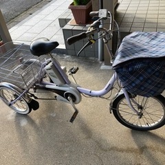 電動アシスト三輪車