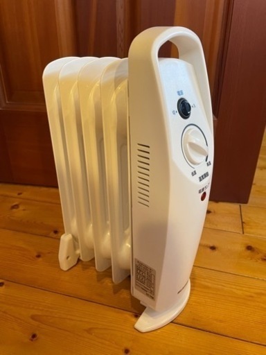 3台纏めて　ミニオイルヒーター、ミニファンヒーター、ミニ扇風機
