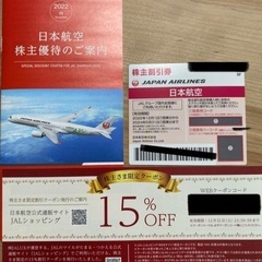 JAL株主優待権の画像