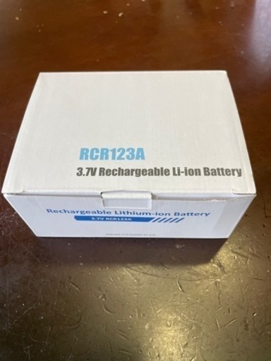 RCR123A (充電池) 未使用