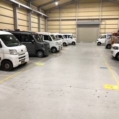 大手物流会社での配達業務の画像