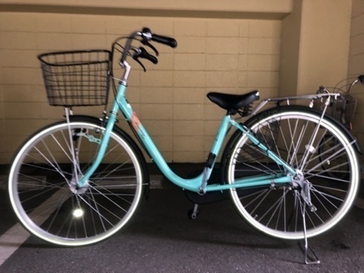 【中古】マルキン PB-16-038 26インチ 内装3段階変速ギア 自動点灯ライト　条件次第で17000円まで値下げ