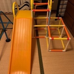 ワンワンとうーたんおりたたみロングスロープジムEX ジャングルジム