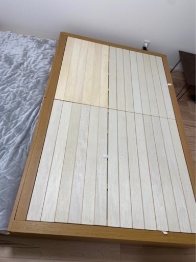 【お取引一旦保留】無印良品　ベッドフレーム　セミダブル