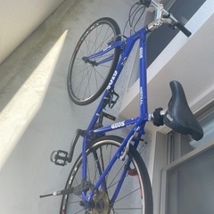 自転車（タイヤの空気は抜けています。）