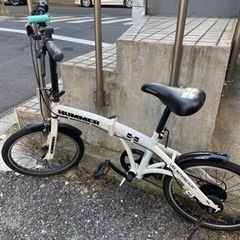 ミニベロ 折りたたみ ライト付き 6段ギア ハマー 