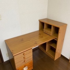 値下げしました！学習机✍️パソコンラックとしてもどうぞ💻
