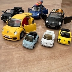 ニュービートル ミニカー 7台セット