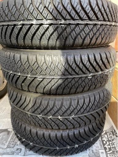 【新品・未使用】2022年製 オールシーズンタイヤ グッドイヤー 155/65R14 75H ベクター 4シーズンズ ハイブリッド V