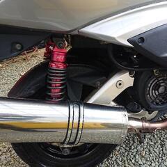 シグナスx 低走行 カスタム 自賠責長いの画像