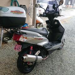 シグナスx 低走行 カスタム 自賠責長いの画像