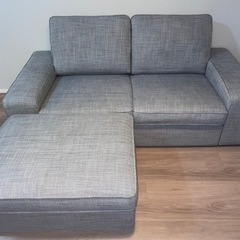【引越し直前】IKEA イケア　ソファ　オットマン付き