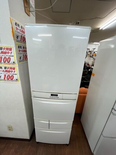 【リサイクルショップどりーむ天保山店】●5496●　冷蔵庫　東芝　TOSHIBA　365L　GR-FB375IL　2004年製　製氷OK