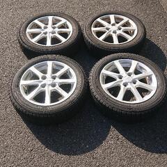 【バリ溝】スタッドレスタイヤ(純正アルミホイール付き)  の画像