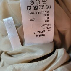 新品未使用　レトロガール　ベージュ系　スカート　Mサイズの画像