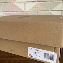 【未使用】UGG ピンク 25cm【箱あり】の画像