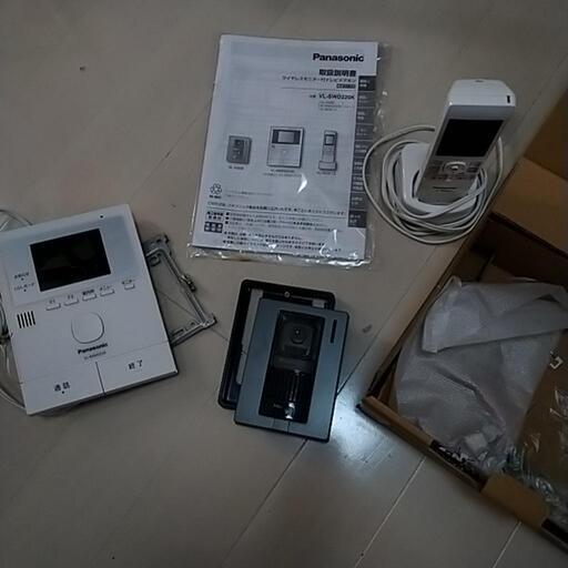 パナソニック　テレビドアホン　子機付き