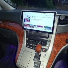 ヴェルファイア　車検あり　YouTube見れますの画像