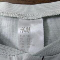 H&M 98サイズ カバーオールの画像