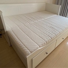 IKEA ヘムネス HEMNES (マットレス2つセット)