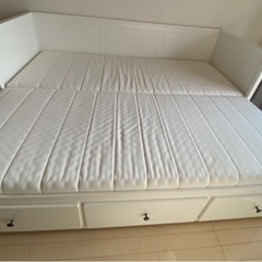IKEA ヘムネス　マットレス2枚付きHEMNES IKEA ヘムネス HEMNES (マットレス2つセット)