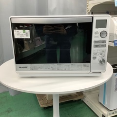 安心の6ヶ月保証付き！！　SHARP スチームオーブンレンジ　RE-V90A-W 2017年製　1000W 縦開き　過熱水蒸気式