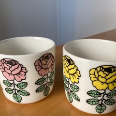 マリメッコのヴィヒキルース　ラテマグ　蓋付き！の画像