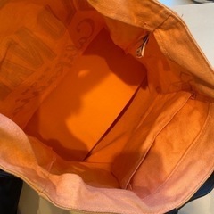 オールドネイビー　トートバッグ　サーモンピンクの画像