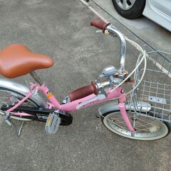 16インチの自転車です。