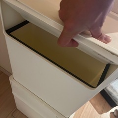 美品スリムゴミ箱【隙間に最適】の画像