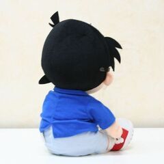 レア 劇場版名探偵コナン 11人目のストライカー PR用ぬいぐるみ コナン君 高さ33cm 大型 懸賞 販促グッツ サッカーボール欠品 札幌市 清田区 平岡の画像