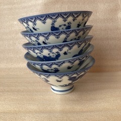 お茶碗　5個セットの画像