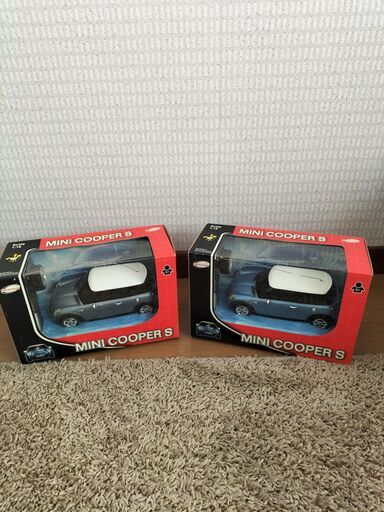 ミニクーパー　ラジコン２個セット　A