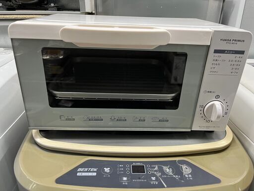 【リサイクルショップどりーむ天保山店】●5469●　オーブントースター　ユアサプライム　2018年製　PTO-901S