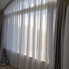 カーテンサイズの画像