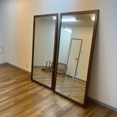 大型ミラー　　姿見　　2枚